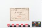 Etikett zu Bronzebrillenfibel (NHMW-PRAE-003479)